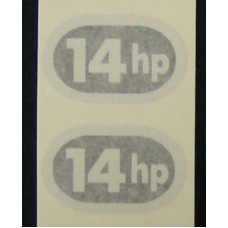 International Harvester Engine 14 HP decals (set of 2) Vinyl Cut Decals (GCC408)