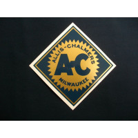 Allis Chalmers 2 1/2 inch blue background Mylar Decal Set Allis Chalmers 2 1/2 inch blue background Mylar Decal Set