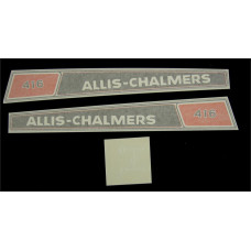 Allis Chalmers 416 Vinyl Cut Decal Set (GAC333S )