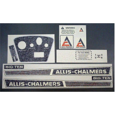 Allis Chalmers Big Ten Vinyl Cut Decal Set (GAC303S )