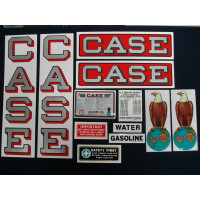 Case 25-45 silver fender decal Mylar Cut Decal Case 25-45 silver fender decal Mylar Cut Decal