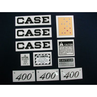 Case 400 script Mylar Cut Decal Case 400 script Mylar Cut Decal