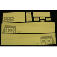 Case 222 Vinyl Cut Decal Set (GC336S ) Case 222 Vinyl Cut Decal Set (GC336S )