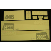 Case 446 Vinyl Cut Decal Set (GC339S )