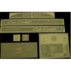 International Harvester Cub Cadet 107 Vinyl Cut Decal Set (GCC342S ) International Harvester Cub Cadet 107 Vinyl Cut Decal Set (GCC342S )