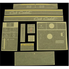 International Harvester Cub Cadet 86 Vinyl Cut Decal Set (GCC314S ) International Harvester Cub Cadet 86 Vinyl Cut Decal Set (GCC314S )
