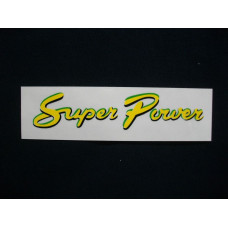 Super Power Engine Super Power (walk behind) Mylar Cut Decals (DB101) Super Power Engine Super Power (walk behind) Mylar Cut Decals (DB101)