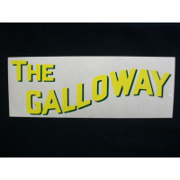 Galloway Engine Galloway (block 10 ½ inch) Mylar Cut Decals (G102) Galloway Engine Galloway (block 10 ½ inch) Mylar Cut Decals (G102)