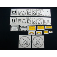 Farmall M Mylar Cut Decal Set (I131) Farmall M Mylar Cut Decal Set (I131)