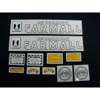 Farmall BN Cultivision Mylar Cut Decal Set (I136) Farmall BN Cultivision Mylar Cut Decal Set (I136)