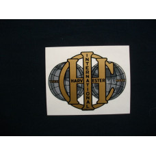 International Harvester Tractor Globe 3 ½ x 4 ½ Mylar Cut Decal (I160) International Harvester Tractor Globe 3 ½ x 4 ½ Mylar Cut Decal (I160)