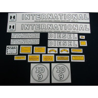 Farmall ID-9 Mylar Cut Decal Set (I162) Farmall ID-9 Mylar Cut Decal Set (I162)