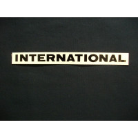 International Harvester Tractor 8 ½ inch (black) Mylar Cut Decal (I168) International Harvester Tractor 8 ½ inch (black) Mylar Cut Decal (I168)