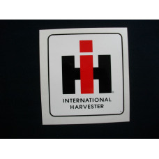 International Harvester Tractor 2 ¾ x 3 Mylar Cut Decal (I181)