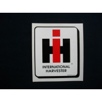 International Harvester Tractor 5 inch (shaded outline) Mylar Cut Decal (I204)