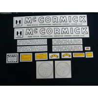 Farmall OS-6 Mylar Cut Decal Set (I242) Farmall OS-6 Mylar Cut Decal Set (I242)
