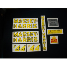 Massey Harris 44 Mylar Cut Decal Set