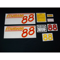 Oliver 88 Standard red # Mylar Cut Decal Set (O153) Oliver 88 Standard red # Mylar Cut Decal Set (O153)
