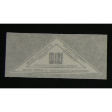 OPEI Tractor engine decal (silver) Vinyl Cut Decal (GX301E) OPEI Tractor engine decal (silver) Vinyl Cut Decal (GX301E)