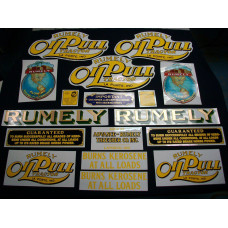 Rumely B 25-45 hp Mylar Cut Decal Set (R103) Rumely B 25-45 hp Mylar Cut Decal Set (R103)