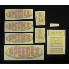 Speedex S-14 Vinyl Cut Decal Set (GSP303S ) Speedex S-14 Vinyl Cut Decal Set (GSP303S )