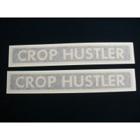 Allis Chalmers Tractor Crop Hustler (set of 2) Vinyl Cut Decal Allis Chalmers Tractor Crop Hustler (set of 2) Vinyl Cut Decal