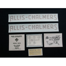 Allis Chalmers G Vinyl Cut Decal Set Allis Chalmers G Vinyl Cut Decal Set