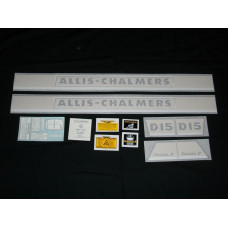 Allis Chalmers D15 Series II w/chrome Vinyl Cut Decal Set Allis Chalmers D15 Series II w/chrome Vinyl Cut Decal Set