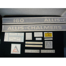 Allis Chalmers 160 diesel Vinyl Cut Decal Set