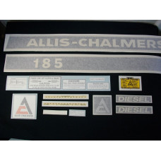 Allis Chalmers 185 diesel Vinyl Cut Decal Set Allis Chalmers 185 diesel Vinyl Cut Decal Set