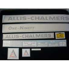 Allis Chalmers One-Ninety Vinyl Cut Decal Set Allis Chalmers One-Ninety Vinyl Cut Decal Set