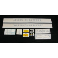 Allis Chalmers D15 Series II diesel w/chrome Vinyl Cut Decal Set Allis Chalmers D15 Series II diesel w/chrome Vinyl Cut Decal Set