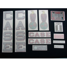 Case 15-27 silver fender decal Vinyl Decal Set Case 15-27 silver fender decal Vinyl Decal Set