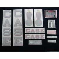 Case 18-32 silver fender decal Vinyl Decal Set Case 18-32 silver fender decal Vinyl Decal Set