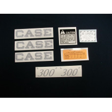 Case 300 script Vinyl Cut Decal Case 300 script Vinyl Cut Decal