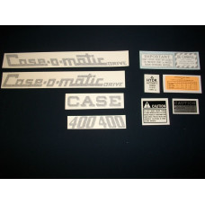Case 400 Case-o-matic Vinyl Cut Decal Set Case 400 Case-o-matic Vinyl Cut Decal Set
