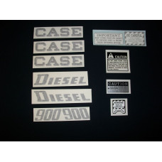 Case 900 diesel Vinyl Cut Decal Set Case 900 diesel Vinyl Cut Decal Set