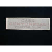 Case Tractor Case Centennial Tractor Plow (each) Vinyl Cut Decal