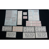 Case 1070 Agri King diesel 1970 - early 1974 Vinyl Cut Decal Set Case 1070 Agri King diesel 1970 - early 1974 Vinyl Cut Decal Set