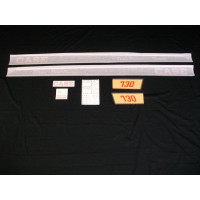 Case 730 Dual-Range diesel (no screen 60-64) Vinyl Cut Decal Set