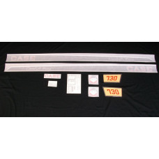 Case 730 Comfort King (no screen 65-66) Vinyl Cut Decal Set Case 730 Comfort King (no screen 65-66) Vinyl Cut Decal Set