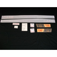 Case 730 Comfort King diesel (with screen 67-68) Vinyl Cut Decal Set