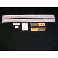 Case 730 CK Case-o-matic (with screen 67-68) Vinyl Cut Decal Set