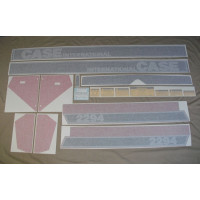 Case 2294 Case IH w/cab (blk/red/silver) Vinyl Cut Decal Set Case 2294 Case IH w/cab (blk/red/silver) Vinyl Cut Decal Set
