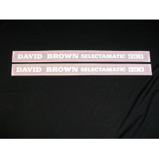 David Brown 990 David Brown Selectamatic (hoods) Vinyl Cut Decal Set (VDB103) David Brown 990 David Brown Selectamatic (hoods) Vinyl Cut Decal Set (VDB103)
