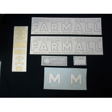 Farmall M Vinyl Cut Decal Set (VI120) Farmall M Vinyl Cut Decal Set (VI120)