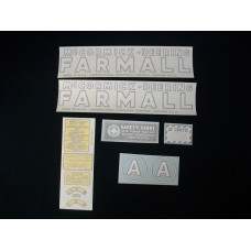 Farmall A Vinyl Cut Decal Set (VI122) Farmall A Vinyl Cut Decal Set (VI122)