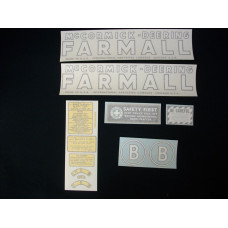 Farmall B Vinyl Cut Decal Set (VI123) Farmall B Vinyl Cut Decal Set (VI123)