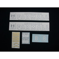 Farmall B Vinyl Cut Decal Set (VI128) Farmall B Vinyl Cut Decal Set (VI128)