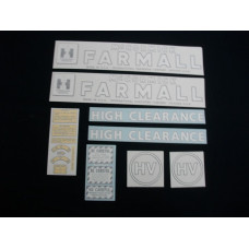 Farmall HV Vinyl Cut Decal Set (VI138) Farmall HV Vinyl Cut Decal Set (VI138)